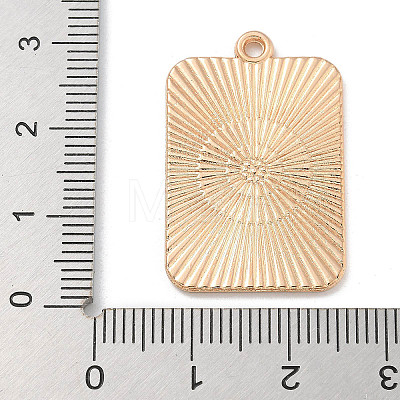 Tarot Alloy Enamel Pendants ENAM-A008-47KCG-05-1