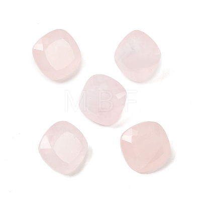 Natural Rose Quartz Cabochons G-D348-04B-1