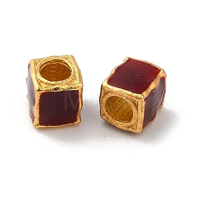 Matte Gold Color 925 Sterling Silver Beads STER-M113-23A-03MG-1