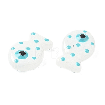 Baking Paint Glass Enamel Beads X-LAMP-D303-04I-1