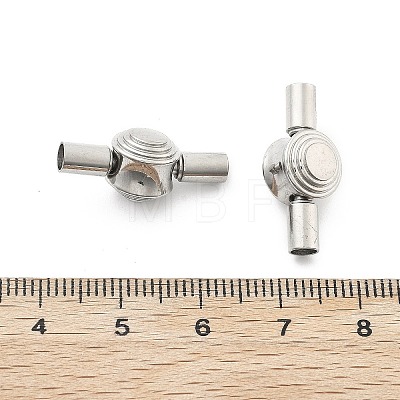 304 Stainless Steel European Clasps STAS-Z115-04P-05-1