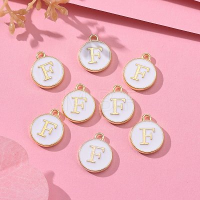 Golden Plated Alloy Charms ENAM-S118-01F-1