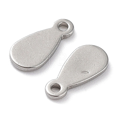 201 Stainless Steel Charms STAS-K259-09P-1