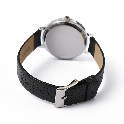 Imitation Leather Wristwatch Quartz Watches X-WACH-I014-F05-1