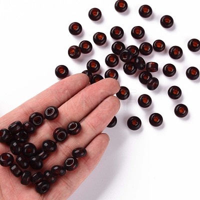 Transparent Colours Glass Round Beads SEED-S045-002A-C03-1