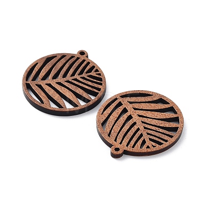 Walnut Wood Laser Cut Pendants X-WOOD-Q051-05K-1