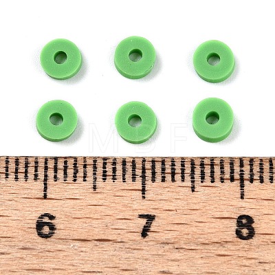 Handmade Polymer Clay Beads CLAY-R067-4.0mm-B06-1