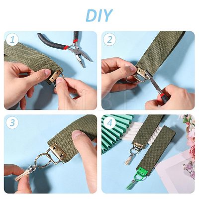 DIY Keychain Making Kits DIY-PH0038-73-1