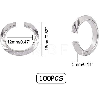 Unicraftale 304 Stainless Steel Quick Link Connectors STAS-UN0011-15P-1