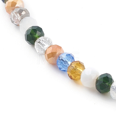 Brass Micro Pave Clear Cubic Zirconia Pendant Necklaces & Bracelets Jewelry Sets SJEW-JS01189-1