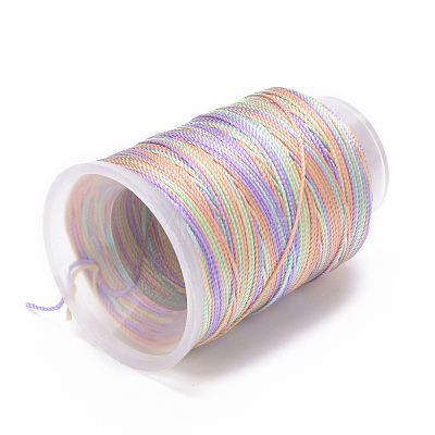 5 Rolls 12-Ply Segment Dyed Polyester Cords WCOR-P001-01B-02-1