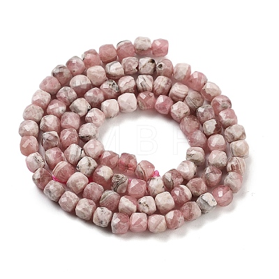 Natural Argentina Rhodochrosite Beads Strands G-B093-B01-02-1