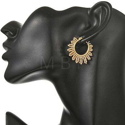 304 Stainless Steel Hoop Earrings EJEW-MZ00753-1