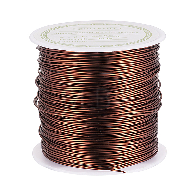 Round Copper Wire Copper Beading Wire for Jewelry Making YS-TAC0004-0.6mm-05-1