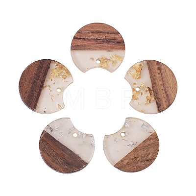 Resin & Wood Pendants RESI-CJ0001-57-1
