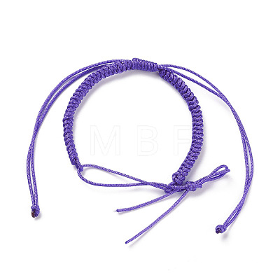 2Pcs Nylon Braided Bracelet Makings BJEW-JB07525-04-1