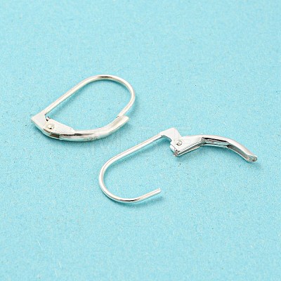 925 Sterling Silver Leverback Earring Findings STER-H107-07S-1
