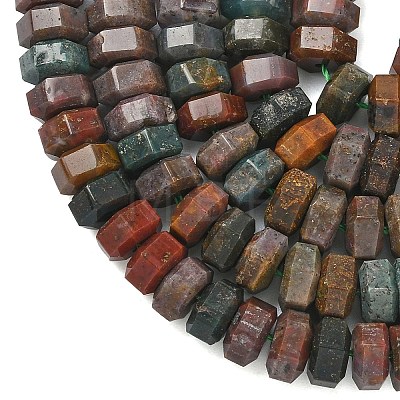Natural Indian Agate Beads Strands G-L654-I09-01-1