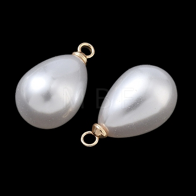 ABS Plastic Pearl Pendants FIND-Z105-03E-01G-1