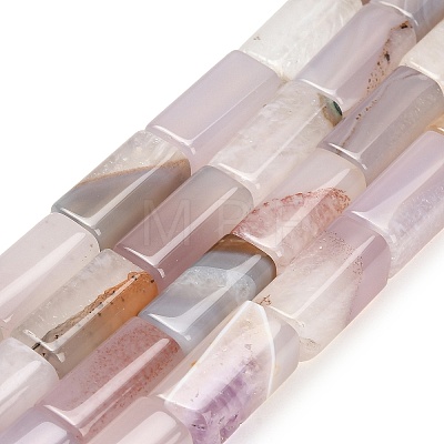 Natural Agate Beads Strands GG-L001-H01-02F-1