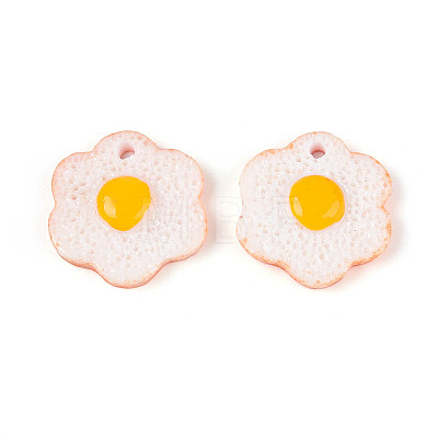 Opaque Resin Pendants RESI-TAC0021-135-1