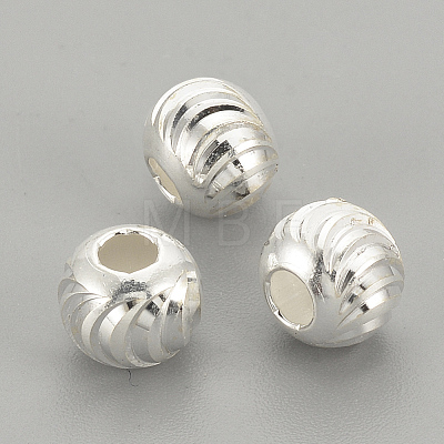 925 Sterling Silver Beads STER-S002-16-3mm-1