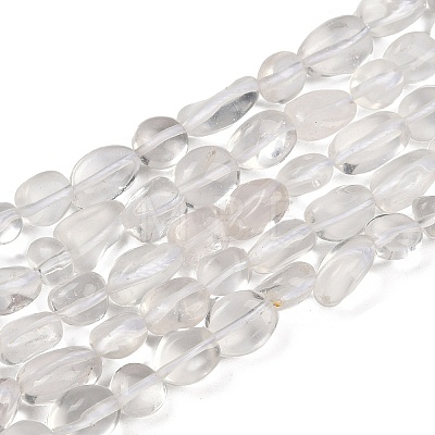 Natural Quartz Crystal Beads Strands G-G841-A12-1