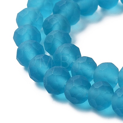 Transparent Glass Beads Strands EGLA-A034-T3mm-MD27-1