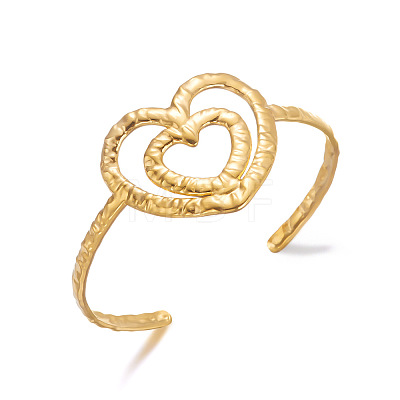 304 Stainless Steel Cuff Bangles WG1CF9F-06-1