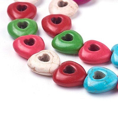 Synthetic Turquoise Beads Strands G-E520-01-1