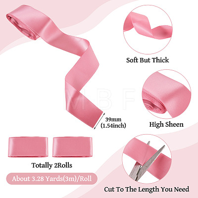 2Rolls Polyester Ribbon OCOR-TA0004-22B-1
