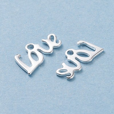 304 Stainless Steel Charms STAS-H436-50S-1