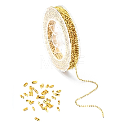 1 Roll Iron Ball Bead Chains CH-YW0002-04G-1