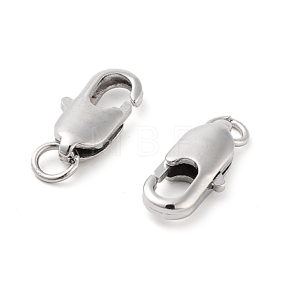 Brass Lobster Claw Clasps KK-I563-P01-1