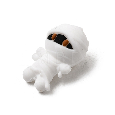 Halloween Silicone Focal Beads SIL-P011-01H-1