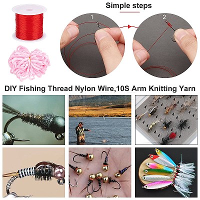 SUPERFINDINGS DIY Fishing Thread Nylon Wire DIY-FH0004-23-1