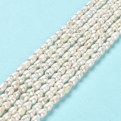 Natural Cultured Freshwater Pearl Beads Strands PEAR-E016-151-1