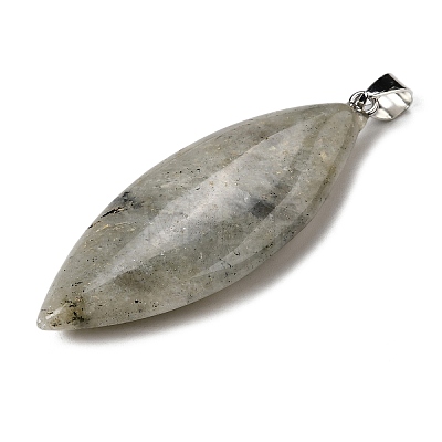 Natural Labradorite Big Pendants G-F820-06A-1