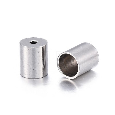 201 Stainless Steel Cord Ends X-STAS-P238-05P-02-1