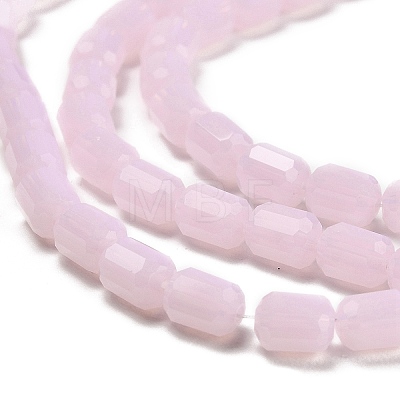 Imitation Jade Glass Beads Strands GLAA-G112-06B-1