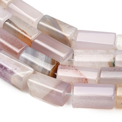 Natural Agate Beads Strands GG-L001-H01-02F-1