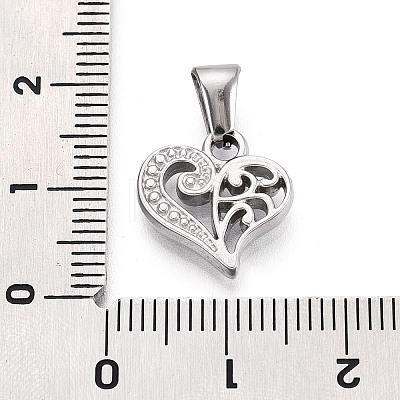 303 Stainless Steel Pendants STAS-Q110-11P-1