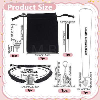 DIY Urn Ashes Making Sets DIY-NB0016-58-1