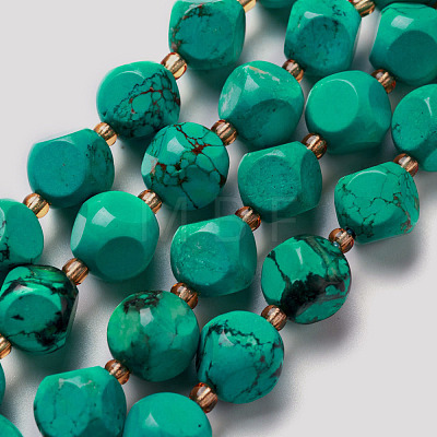 Natural Turquoise Beads Strand G-M367-23A-1
