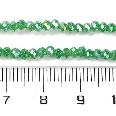 Baking Electroplate Glass Beads Strands DGLA-A039-J4mm-B03-1