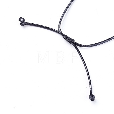 Natural Obsidian Pendants Necklaces NJEW-E140-A03-1