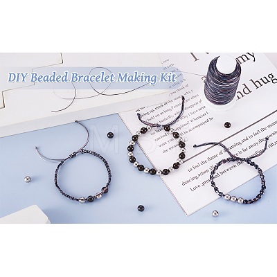 DIY Beaded Bracelet Making Kit DIY-TA0003-68-1