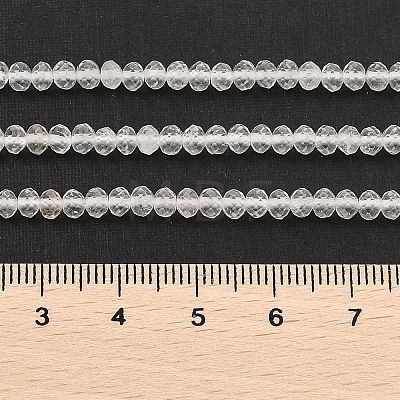 Natural Quartz Crystal Beads Strands G-K376-B02-02-1