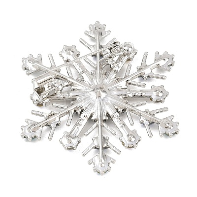 Christmas Alloy Rhinestone Lapel Pins for Backpack Clothes JEWB-P055-05P-1