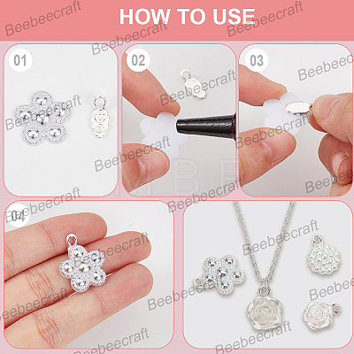 30Pcs Alloy Pinch Bails FIND-BBC0001-72B-1